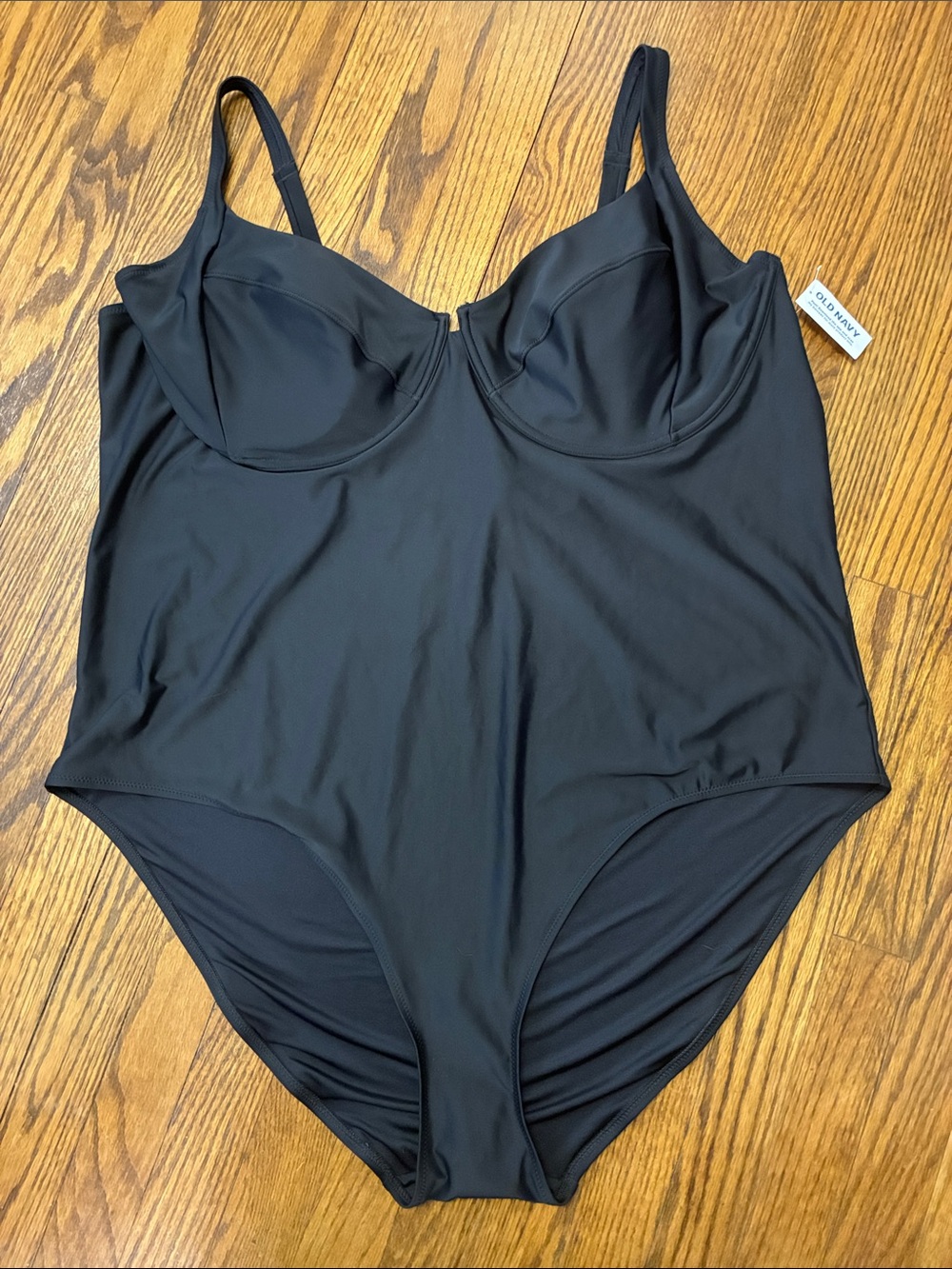 NWT Old Navy black one piece swimsuit size 4X